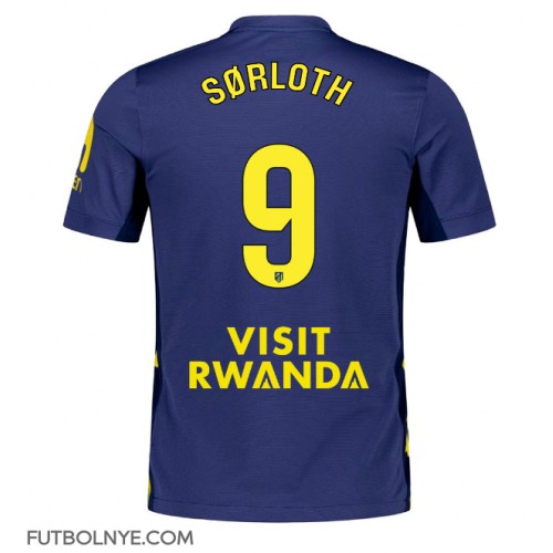 Camiseta Atletico Madrid Alexander Sorloth #9 Visitante Equipación 2025-26 manga corta